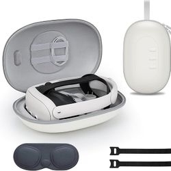 Premium PU Leather Case for Meta Quest 3/3S 