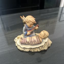 Rare Lullaby Hummel Candle Holder/nativity