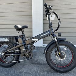HEYBIKE Mars 2.0 750 Watts Fat tire Folding Electric Bike In Black