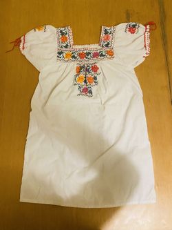 Girls Mexican styler Dress Size 6