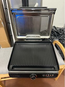Ninja sizzle smokeless grill griddle like new