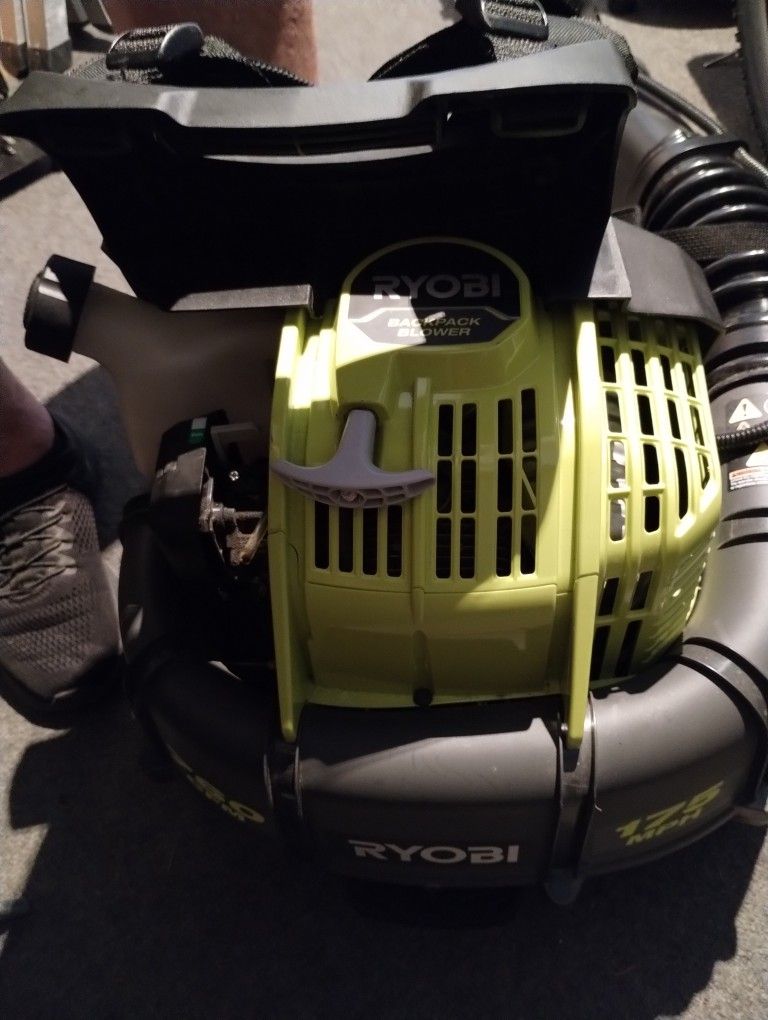 Ryobi Backpack Blower For Sale.175.00 OBO for Sale in Kirkland, WA