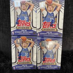 Topps 2025/26 Basketball Blaster Box (4) 