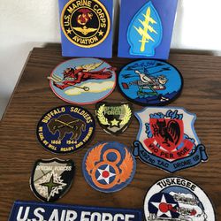 Unique Military Patches Lot of 10