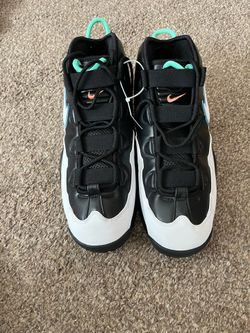 Nike Black and White Sneakers with Blue Accents (Men 10 new)
