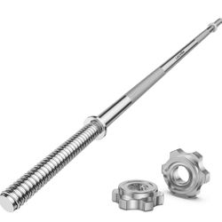 Weight Lifting - 55” Barbell Bar  - 1” Standard 