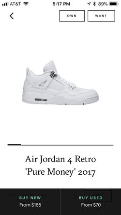 Brand new pure moneys sz 9.5 must sale
