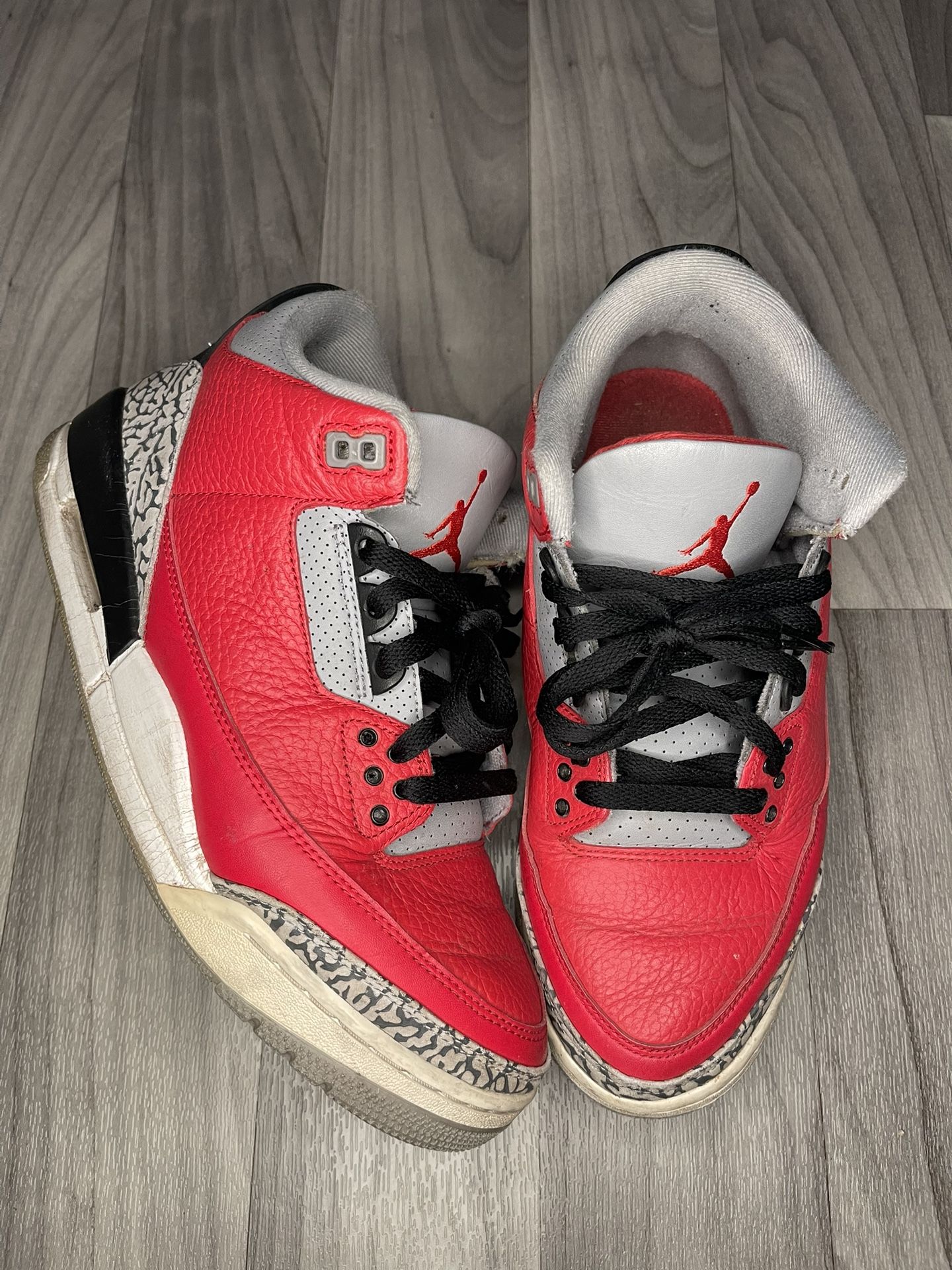 Red Cement Jordan 3s