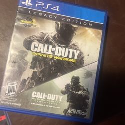 PS4 Game Call Of Duty Infinite Warfare 