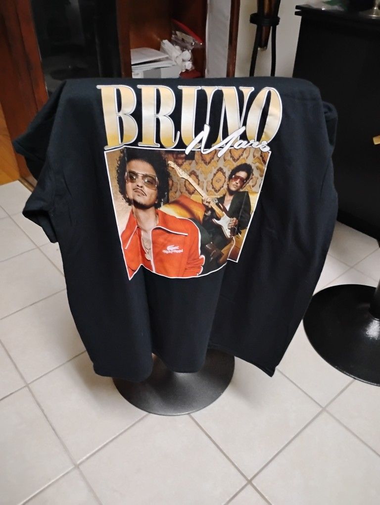 New!!!  Bruno Mars Tshirt
