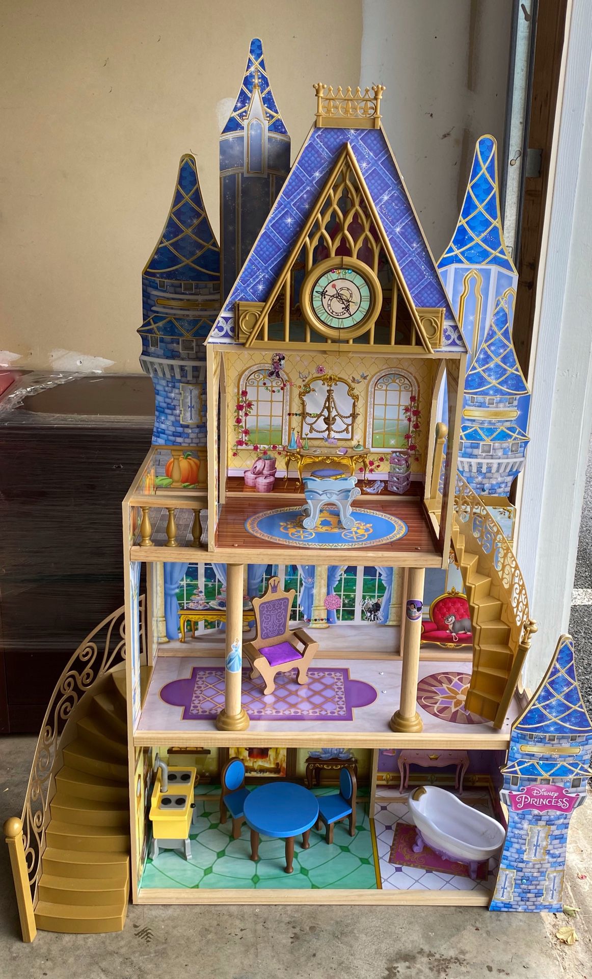 Disney Princess Dollhouse Toy Castle