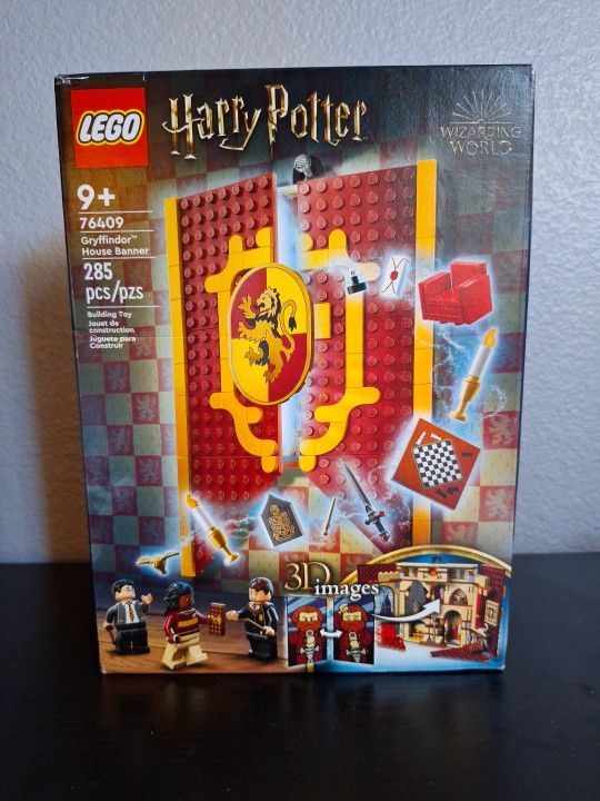 LEGO Harry Potter Gryffindor House Banner 76409 Wizarding World Brand New