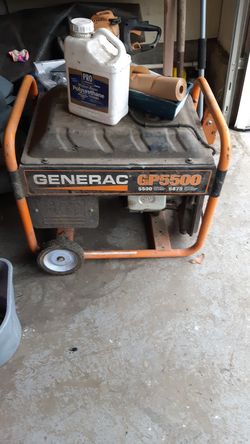 Generac GPS 5500 generator