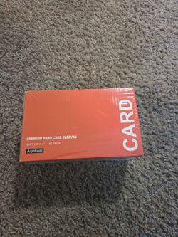 Premium hard card sleeves