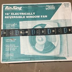 Air King 9155 Window Fan – 16-Inch (White)- (Local Pickup Only)