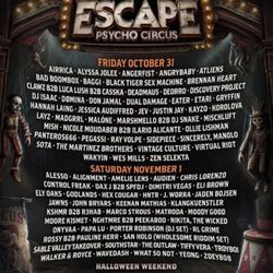 2 DAY GA ESCAPE TICKETS