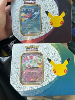 Pokemon 30th anniversary Retail Tins
