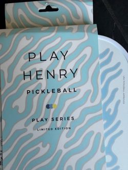 Limited Edition Play Henry Pickleball Paddle