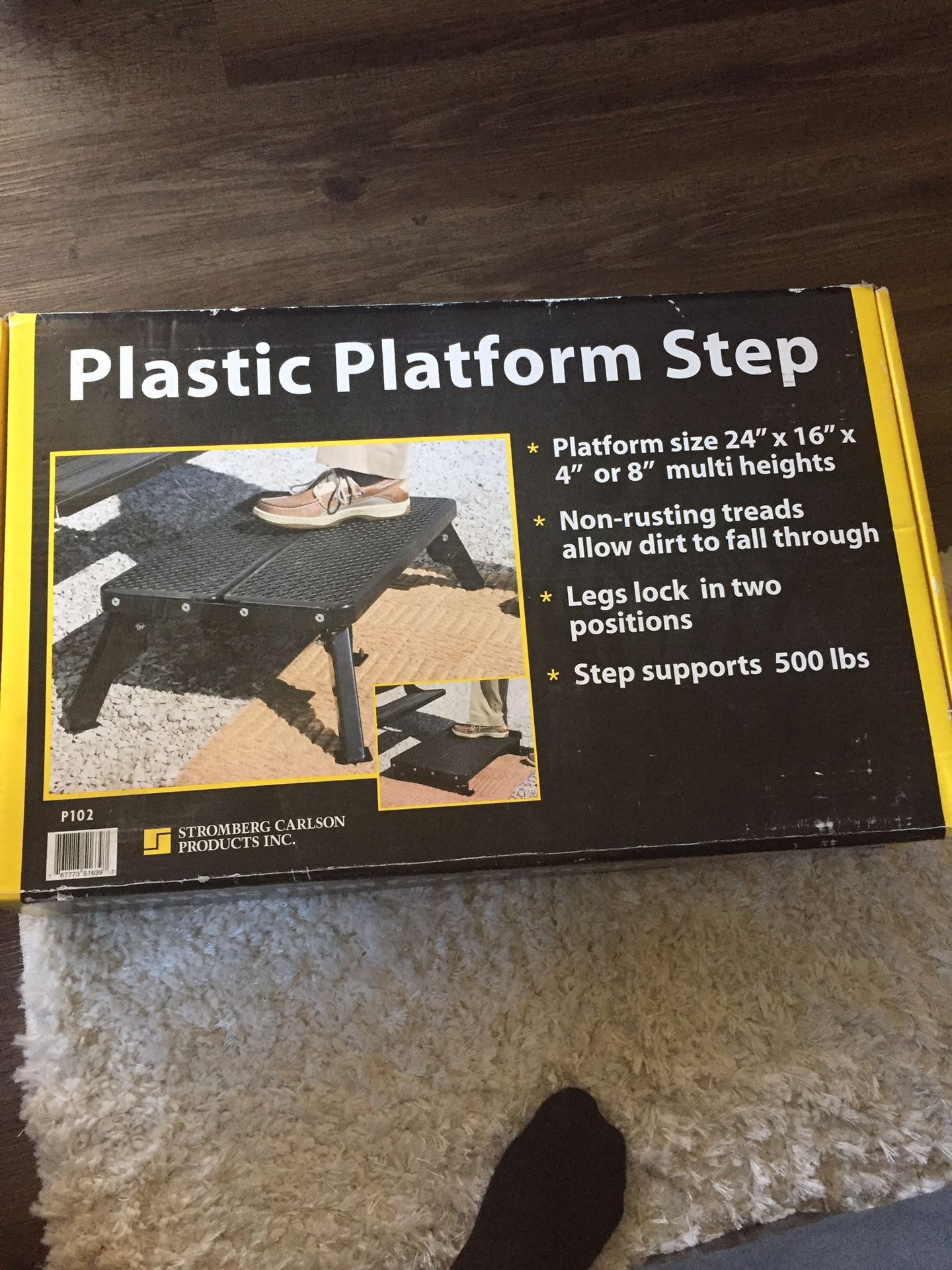 RV Platform Step by Stromberg Carlson