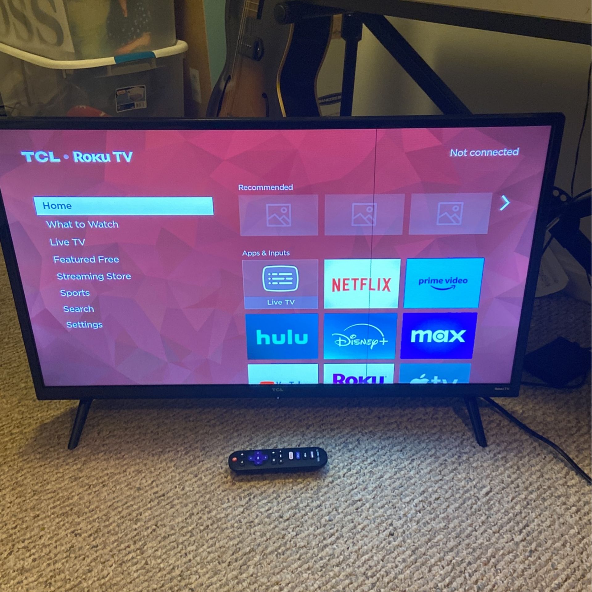 TCL 32” ROKU TV