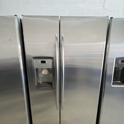 REFRIGERADOR Ge 36 Pulgadas De Ancho Como Nuevo