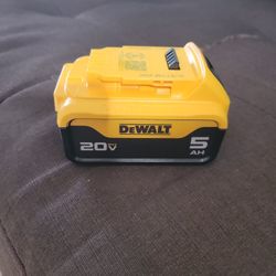 DEWALT BATTERY 5AH