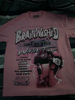 Hellstar Brainwashed World Tour Pink T-Shirt