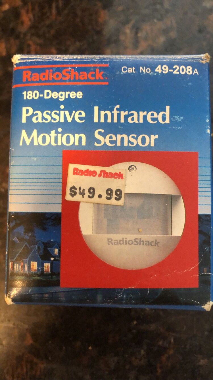 RadioShack Passive Infrared Motion Sensor