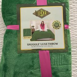Wicked New Blanket Rare  And MISC 