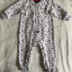 Tommy Hilfiger Button Up Onesie 