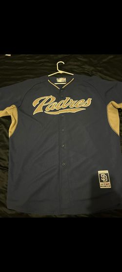 Y2K SD Padres Majestic Cool Base Jersey Size XXL