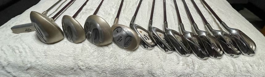 Full set Golden Bear 450 golf clubs