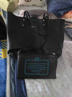 Coach reversible purse