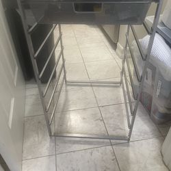 Elfa storage drawer frame with one drawer  Platinum 