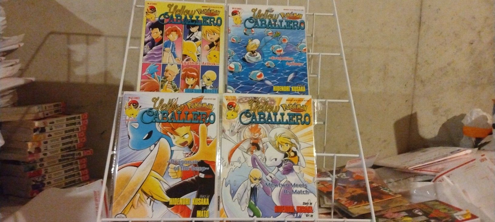 Pokemon Adventures Yellow Callero Comic