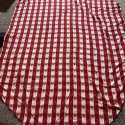 Two Valentine 60 By 84 Inch Table Cloths