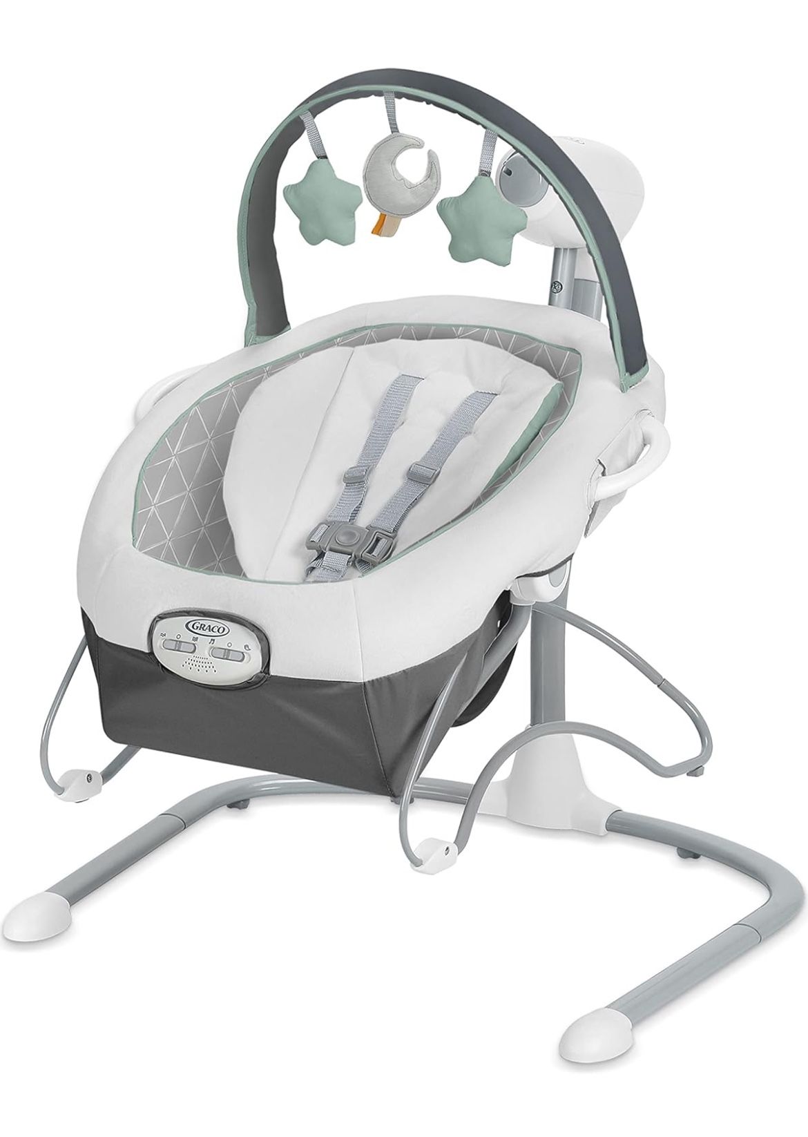 Graco Soothe 'n Sway LX Baby Swing with Portable Bouncer