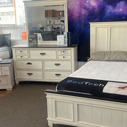 🇺🇸 NEW!! 4pc Bedroom Sets STILL IN BOX 📦 TWIN/FULL/QUEEN/KING Delivery Avail 🚛🇺🇸