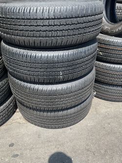 Goodyear 265/70R17 Set of four used $300