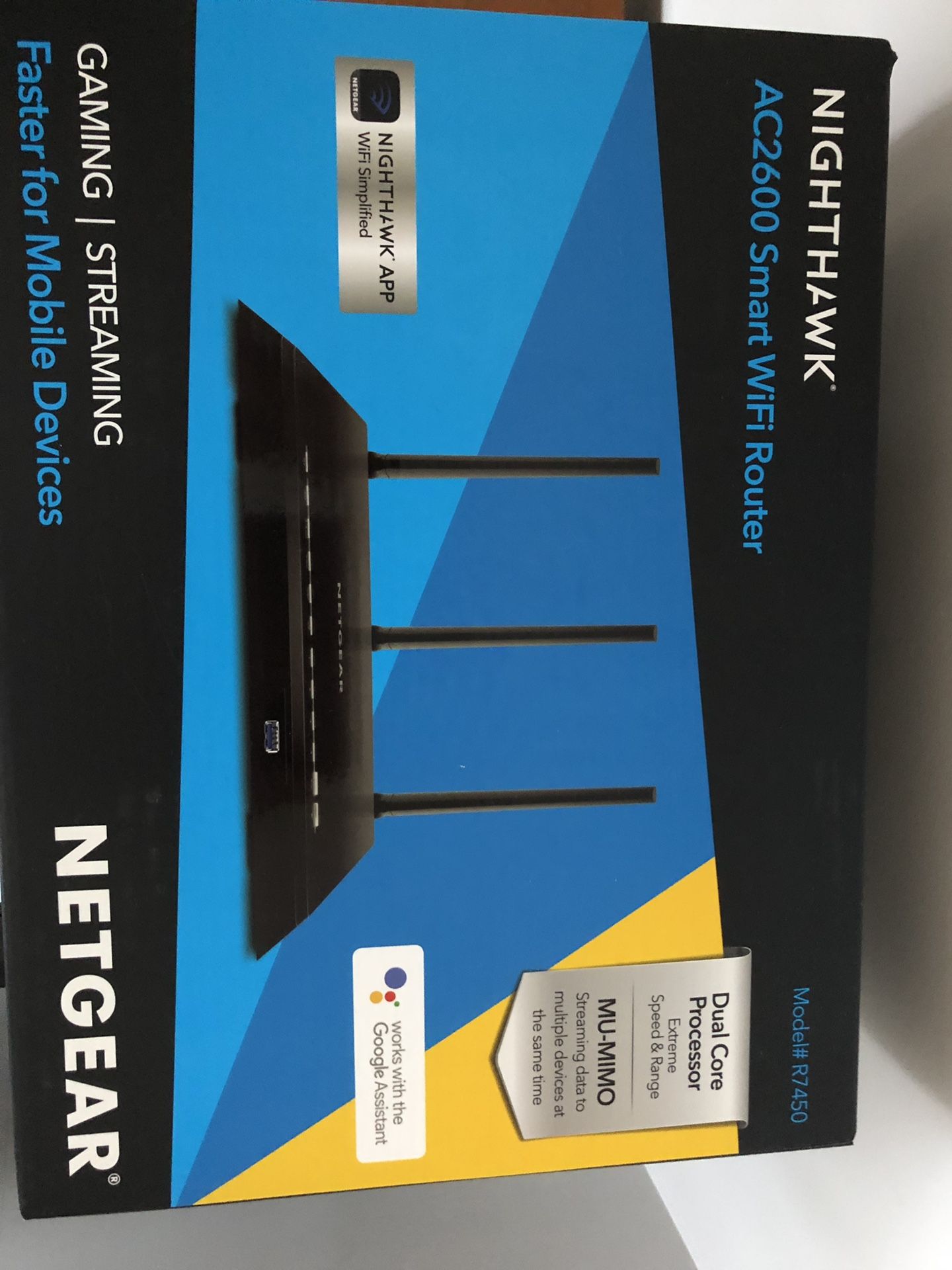 Netgear ac2600 nightack wifi router