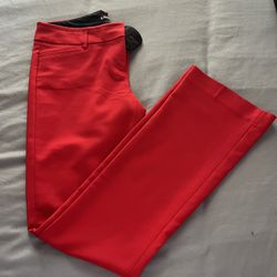 Express Red Pants