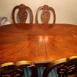 Vintage Solid Wood Table 