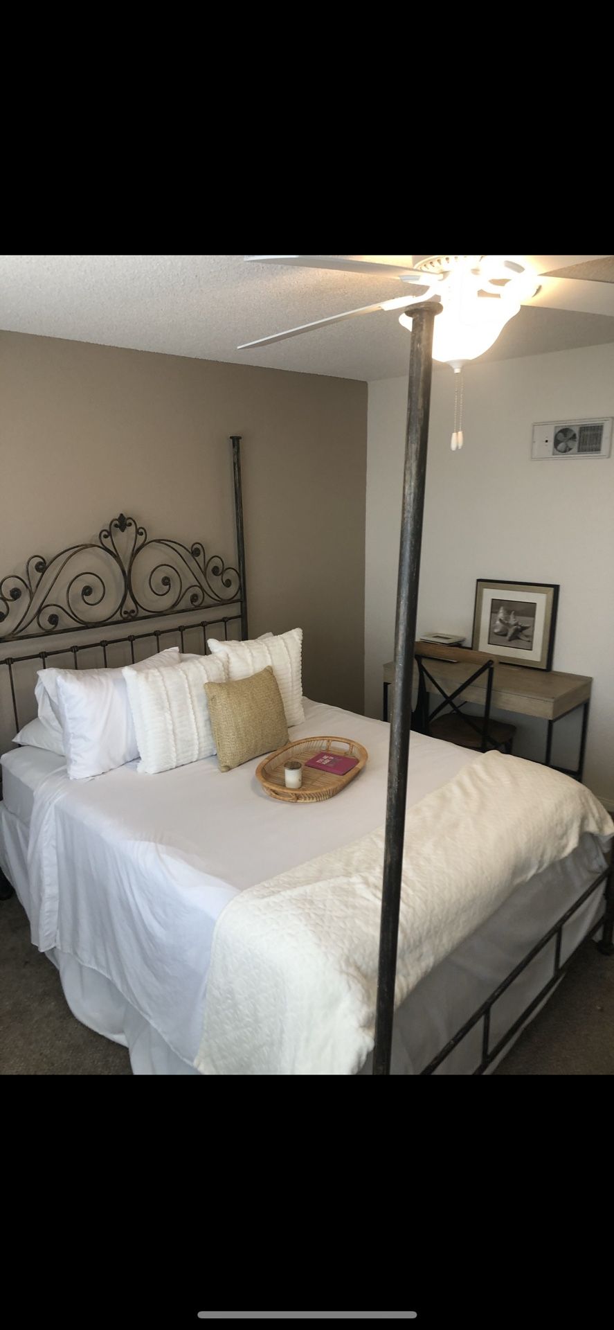 Bedframe, Matress And Box Spring FULL SIZE