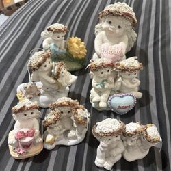 Dreamsicles Lot of 8 Collectible Angel 1990’s-2000’s Figurines Most Signed