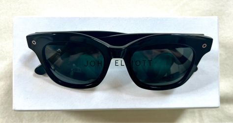 John Elliott Made In Japan Acetate Sunglasses Black SS18