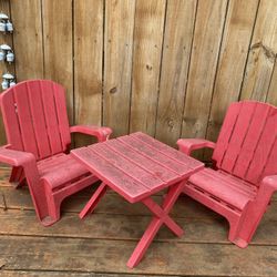 Little Tikes 2 Chair N Table 