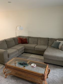 3-Piece Sectional Couch Sofa With Chaise