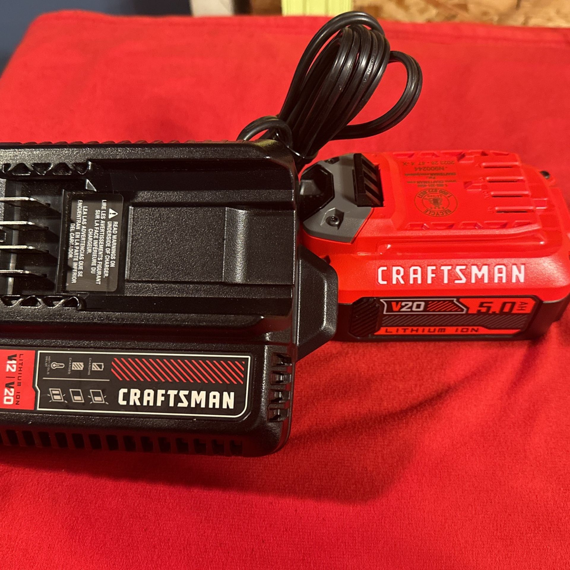 Craftsman 5.AH V20
