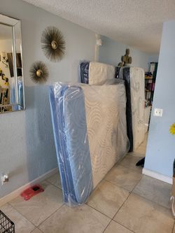 NEW FULL MATTRESS AND BOX SPRING -- Also Available In All Sizes.