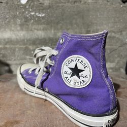 Purple Hi Top Converse 